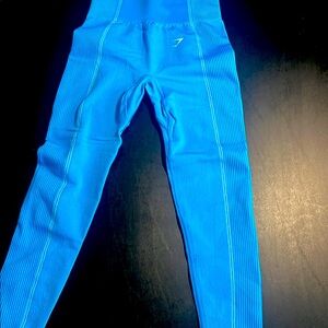 Gymshark Blue Leggings Sleek Design New Size S